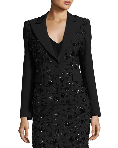 michael kors sequin jacket|michael kors concealed zip dresses.